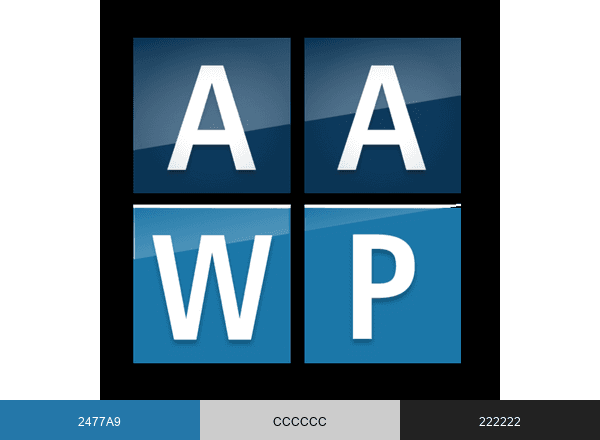 AAWP brand color palette