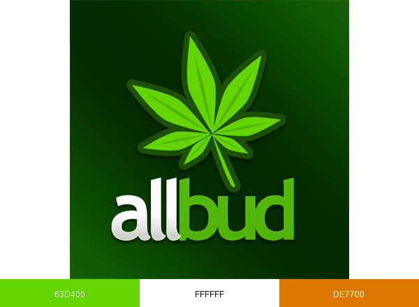 Allbud brand color palette