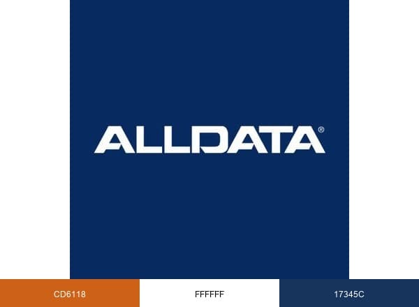 ALLDATA brand color palette
