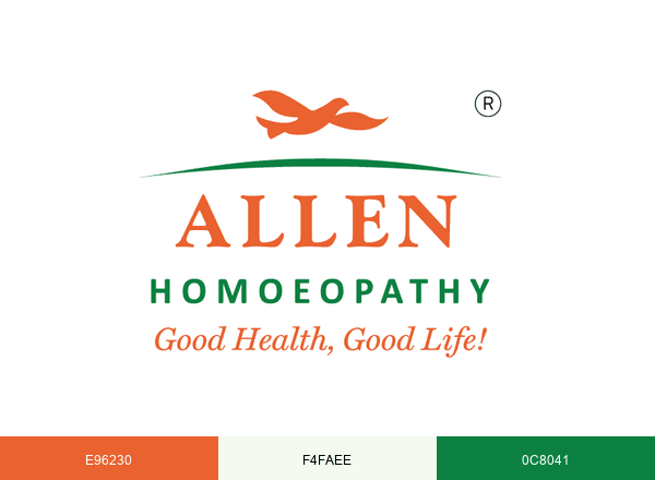 Allen Homoeopathy brand color palette