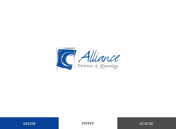 Alliance OBGYN brand color palette
