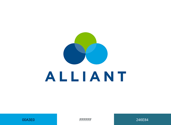 Alliant Credit Union brand color palette