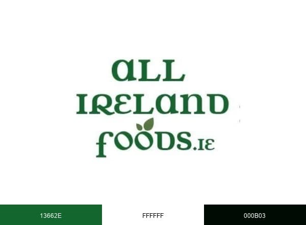 Allirelandfoods.Ie brand color palette
