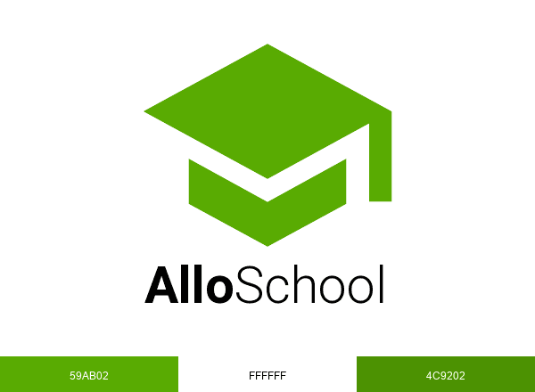 AlloSchool brand color palette