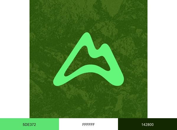 AllTrails brand color palette