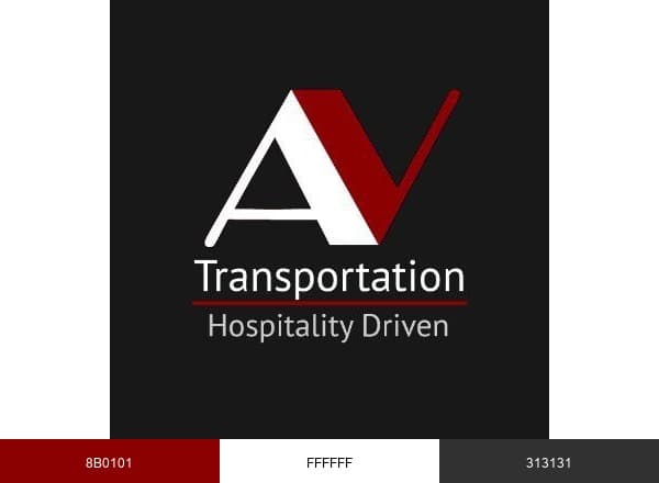 All Valley Transportation brand color palette