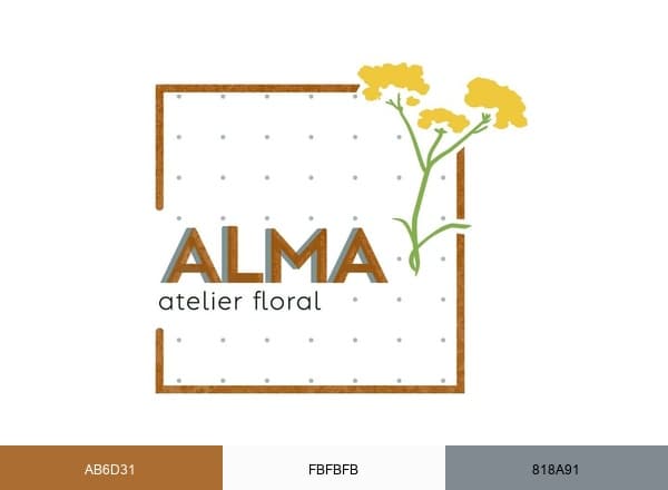 Alma brand color palette