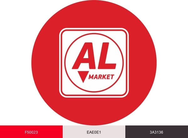 AL Market brand color palette