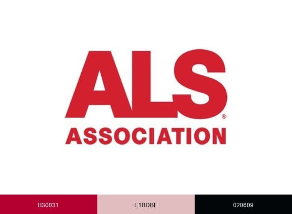 The ALS Association brand color palette