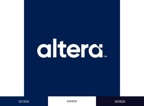 Altera brand color palette