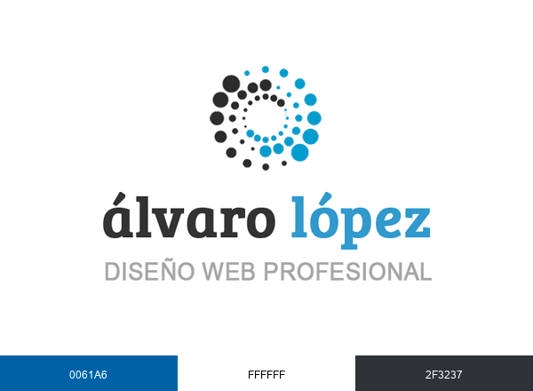 Álvaro López brand color palette