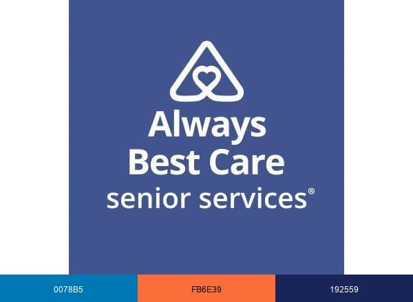Always Best Care Boerne brand color palette