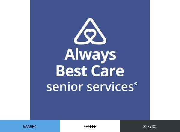 Always Best Care Winston-Salem brand color palette