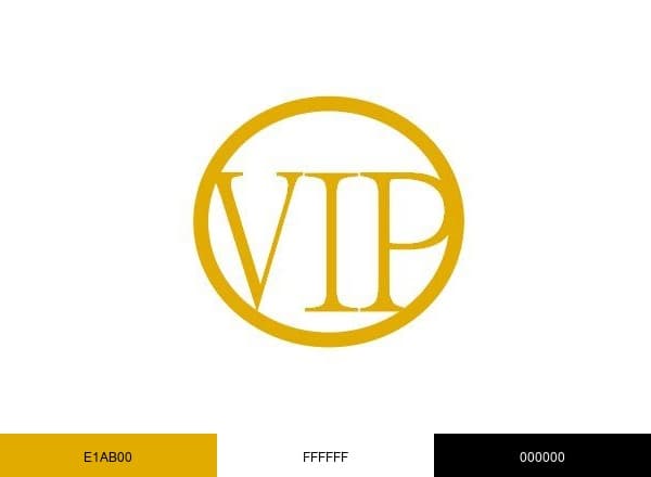 Always The VIP brand color palette