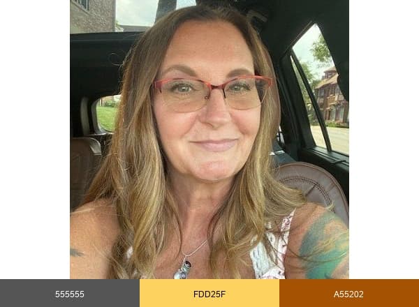 Amanda Davis brand color palette