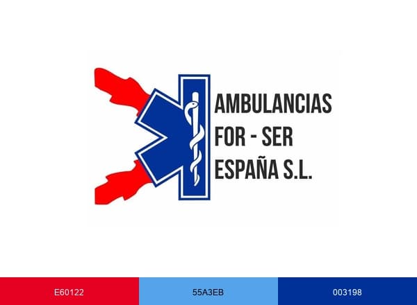 AmbulanciasFORSER brand color palette