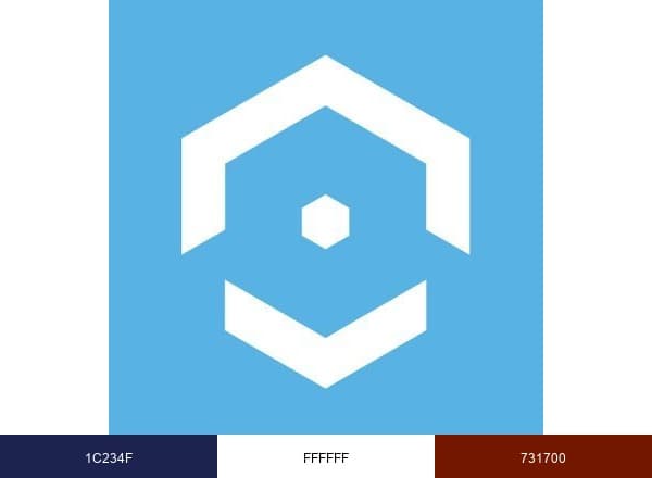 Amcrest brand color palette