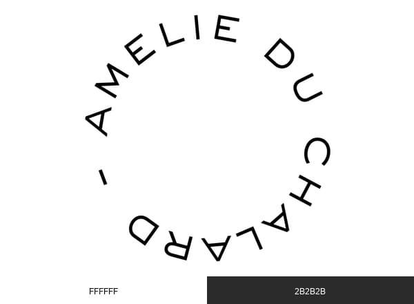 Amelie-Paris brand color palette