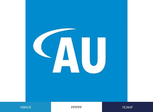 Amen University brand color palette