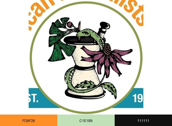 American Herbalists Guild brand color palette