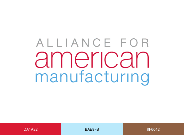 American Manufacturing brand color palette