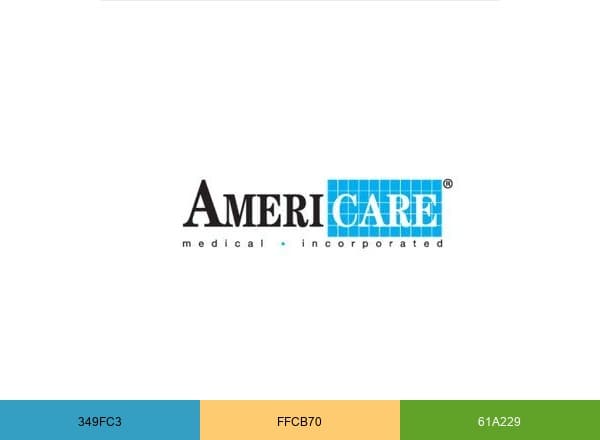 AmeriCare Medical brand color palette