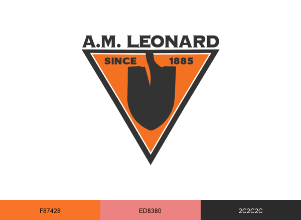 A.M. Leonard brand color palette
