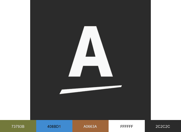 Amway brand color palette