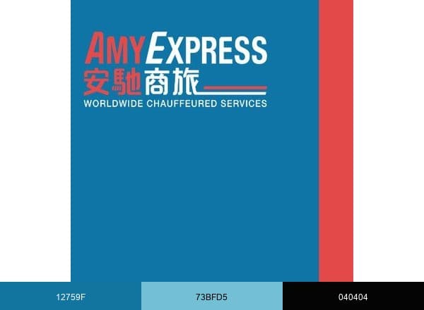 AmyExpress brand color palette