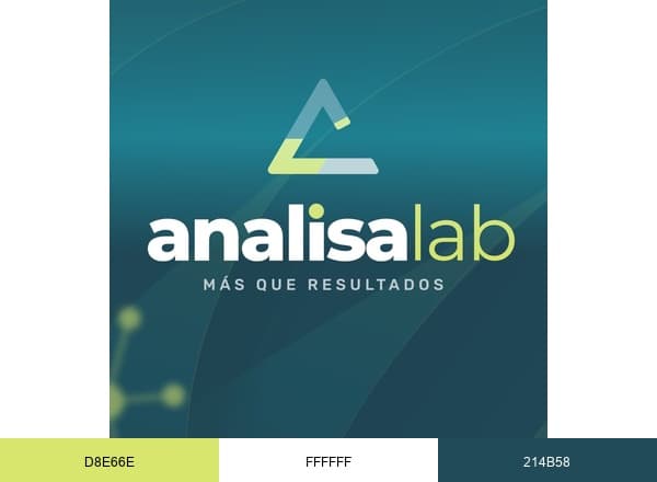 Analisalab brand color palette