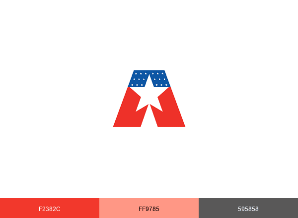 American National Bank of Texas brand color palette