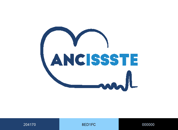 ANCISSSTE Oficial brand color palette