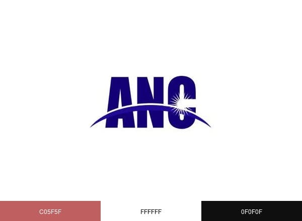 ANC lighting brand color palette