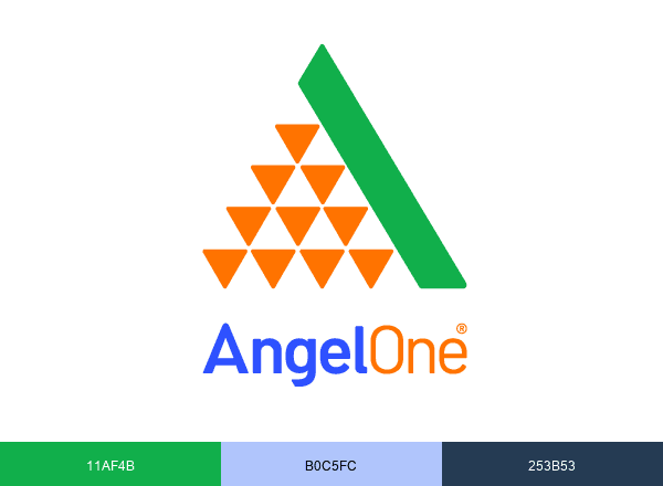 Angel One brand color palette