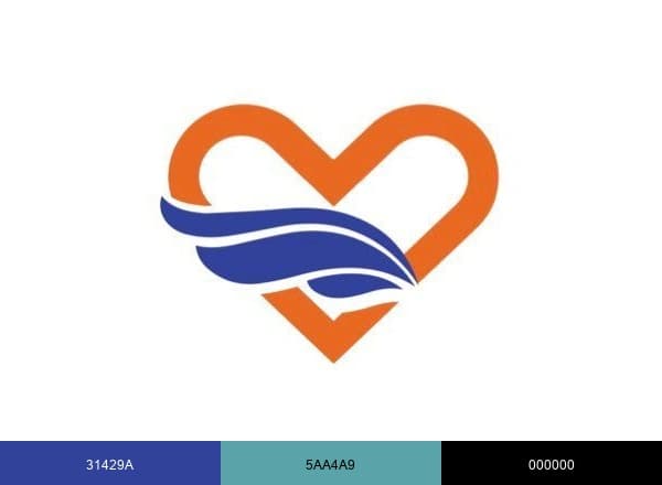 AngelCare ABA Therapy brand color palette