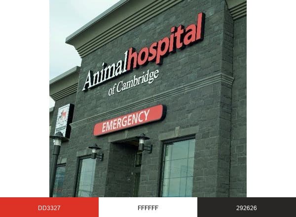 AnimalHospCambridge brand color palette