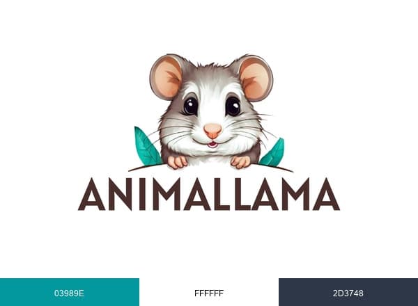 Animallama brand color palette
