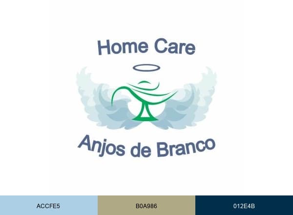 Home Care Anjos de Branco brand color palette