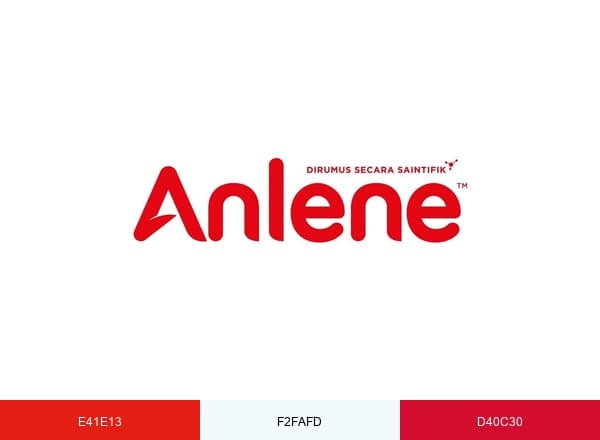 Anlene brand color palette