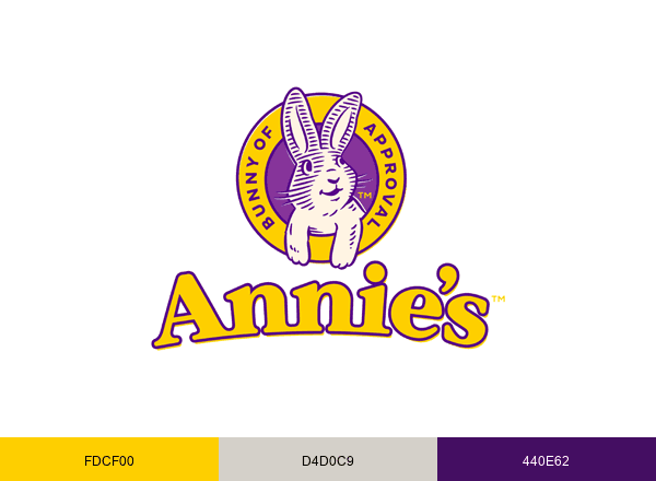 Annie's brand color palette