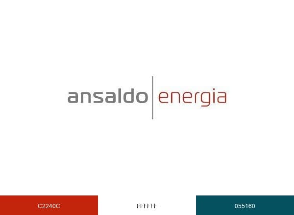 Ansaldo Energia brand color palette