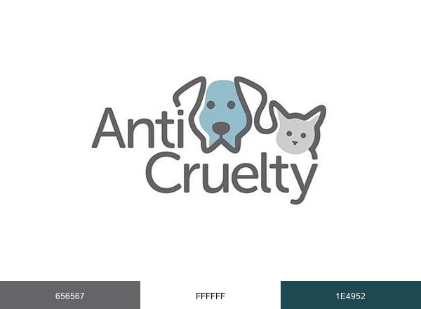 Anti-Cruelty brand color palette