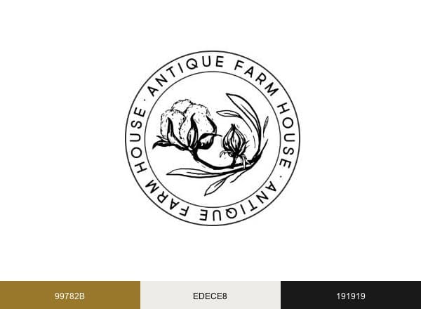 Antique Farm House brand color palette