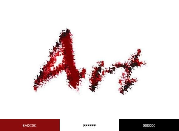 Art On Screen brand color palette