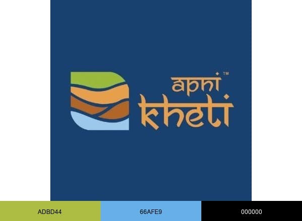 Apni Kheti brand color palette