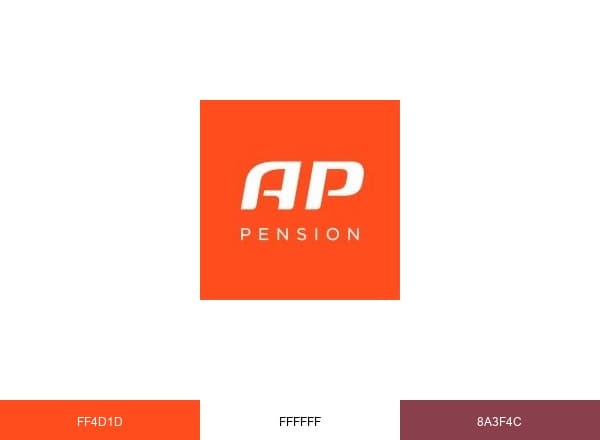 AP Pension brand color palette