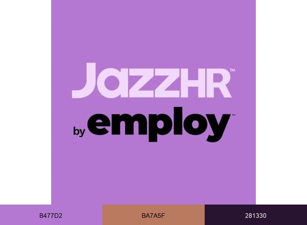 JazzHR brand color palette