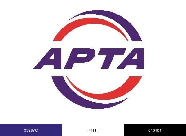 APTA brand color palette