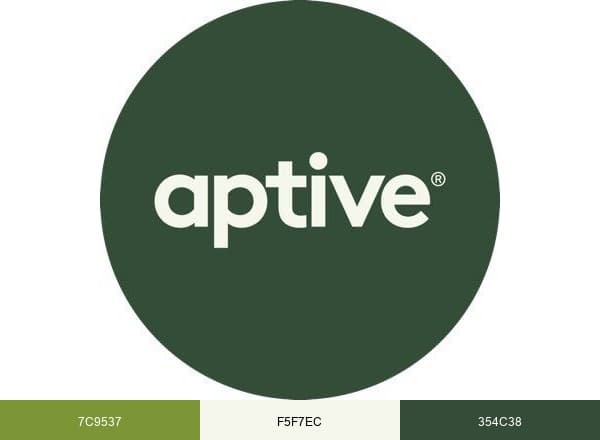 Aptive Environmental brand color palette