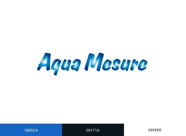 Aqua Mesure brand color palette